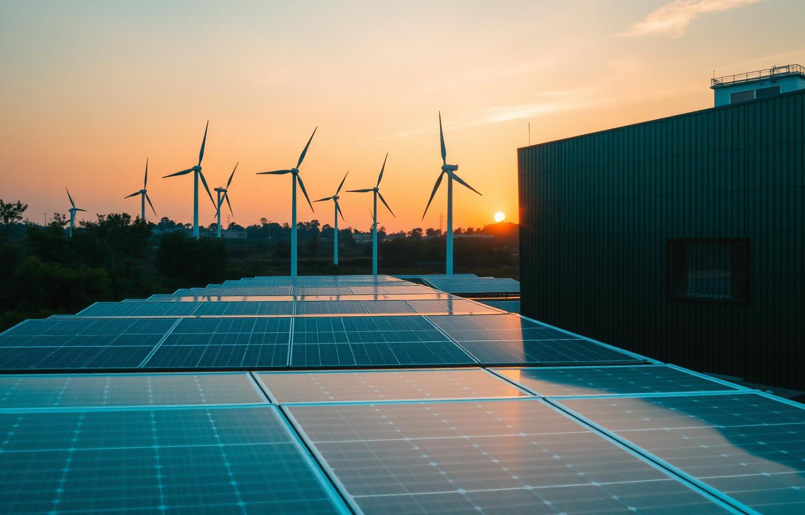 Renewable energy and green building